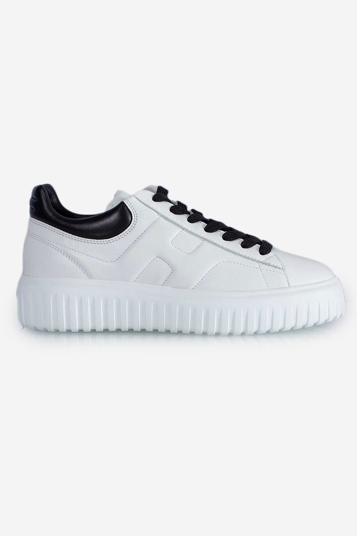 Sneakers H-Stripes Nero Bianco