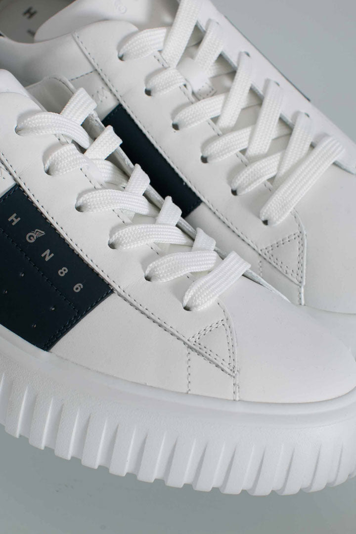 Sneakers Hogan H-Stripes Bianco Blu