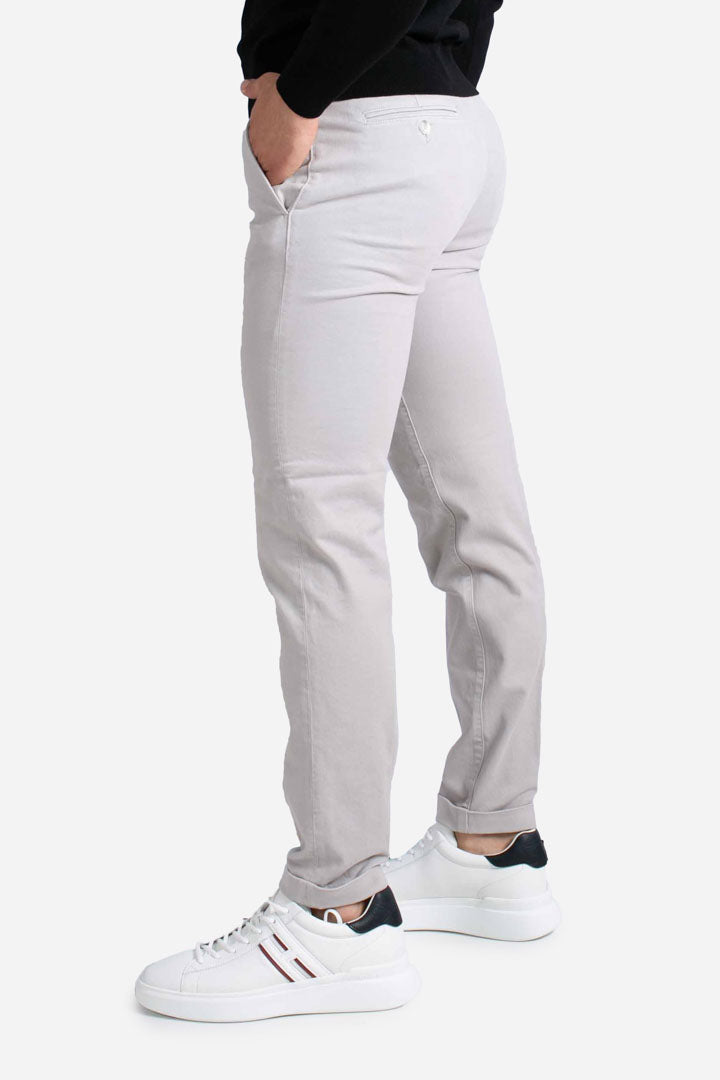 Pantalone mucha chinos grigio