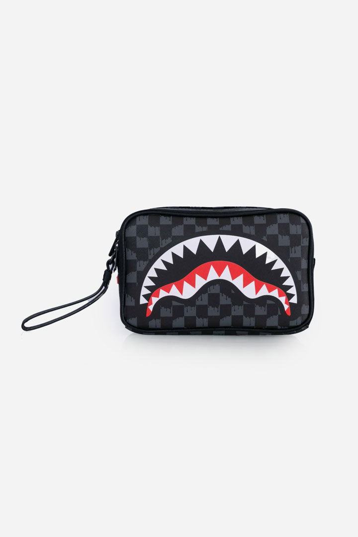 Pochette Drip Check Shark Toiletry Brick