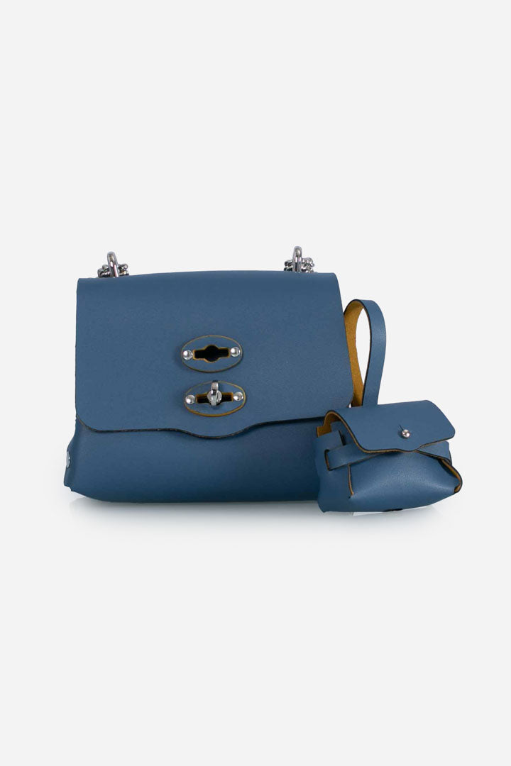 BORSA POSTINA amar super baby blue ming