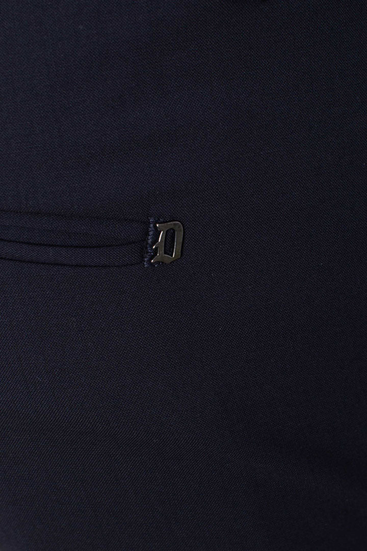 Pantalone Gaubert in fresco di lana blu