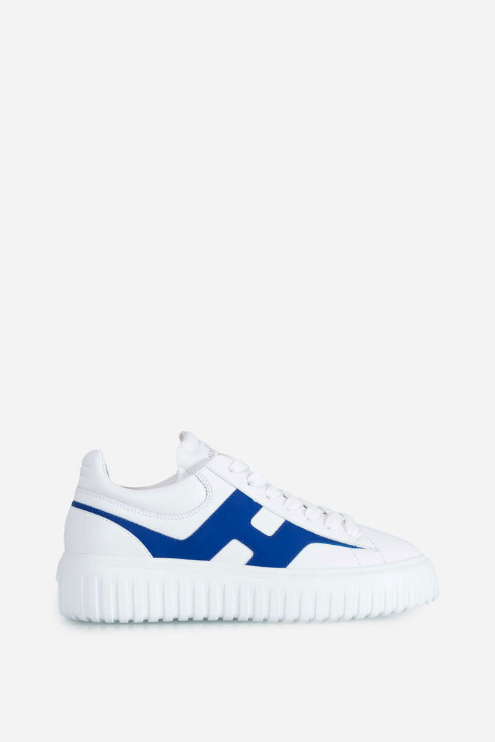 Sneakers H-Stripes bianco blu