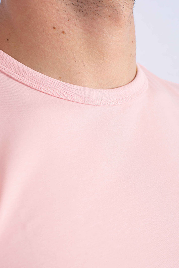 T-shirt Adame stretch jersey pink powder